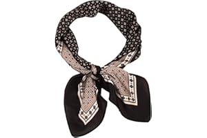 EIysee 27.5 Inches Satin Head Scarf -Hair Scarf Silk Head Scarf Silk Bandana Silk Hair Wrap Neck Scarf for Women Men