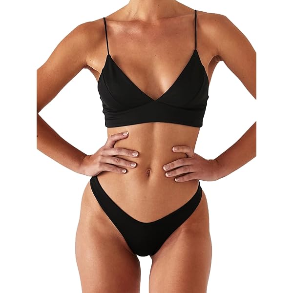 Amazon.com: Micotaku Womens Girls Bikini Set Purple String