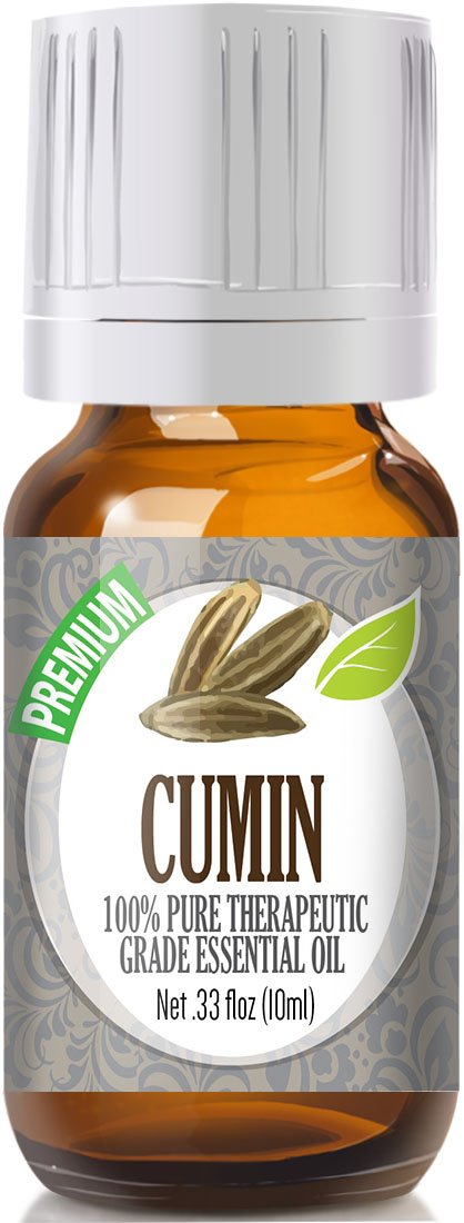 Healing Solutions 10ml Oils - Cumin Essential Oil - 0.33 Fluid Ounces