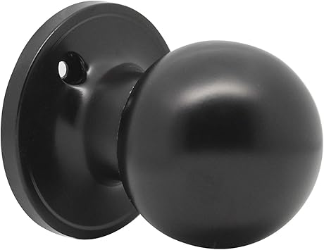 Probrico Turknauf Mit Blindzylinder Fur Innentur Schwarz Schwarz Amazon De Baumarkt
