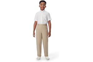 French Toast Boys Pull-On Relaxed Fit School Uniform Pant (Standard & Husky)