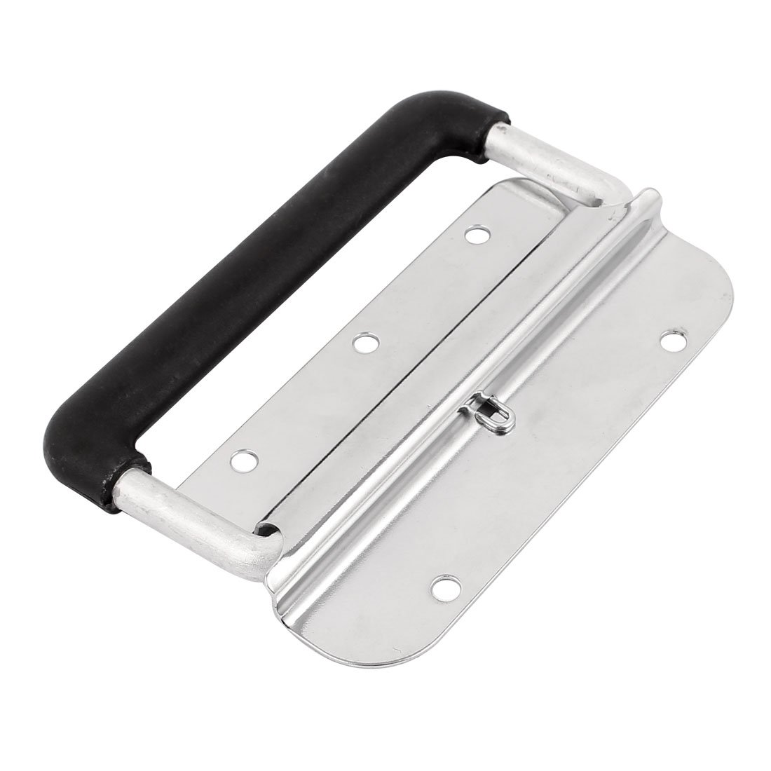 Sourcingmap Toolbox Aluminium Alloy Spring Loaded Chest Handle Grip Puller Silver Tone