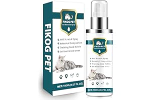 HADA LABO TOKYO Enhanced Cat Deterrent Spray, Cat Repellent Indoor and Outdoor for Cat and Kitten, Protecting Furniture, Effective Cat Scratch Deterrent Training Aid for Furniture, Sofas, Rugs, Curtain