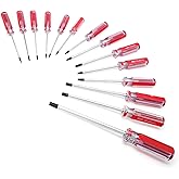 Bonsicoky 14 Pcs Torx Security Screwdriver Set with Magnetic Tip Plastic Grip, Torx Screwdriver for Computer Repairing (T4 T5 T6 T7 T8 T9 T10 T15 T20 T25 T27 T30 T40 T45)