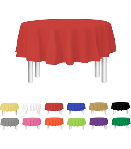 Creative Converting Teal Lagoon Plastic Table Cover – 54 X 108 Inches, Perfect For Parties & Events - View #12