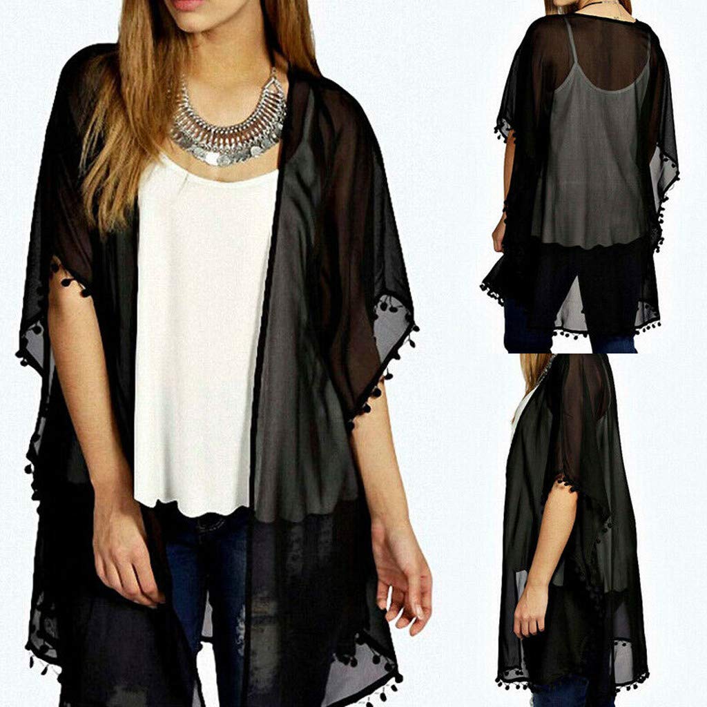 evening cardigan black