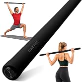 Adjustable Yoga Stick for Stretching &amp; Balance, Upgraded Workout Pilates Equipment for Back Posture Corrector, 4-Section Steel Mobility Bar for Flexibility, Physical Therapy, Exercise