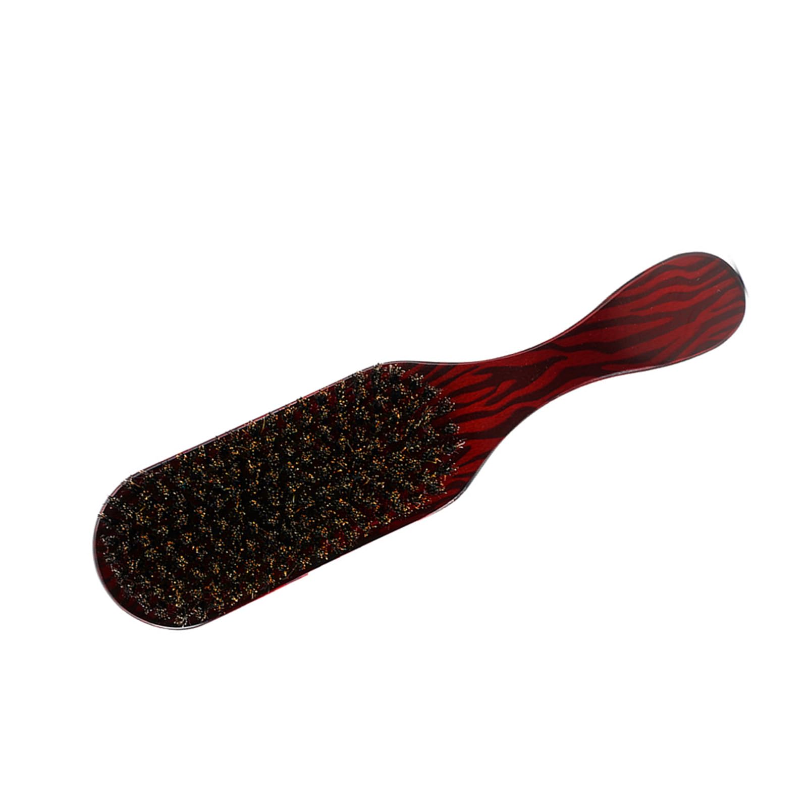 Curved Hair Brush Antistatic Natural Boar Bristle Comb, Hair Brush with Wooden Handle, Detangling For Long Short Thick Thick Fine Soft Hair Straight Curls Women Men