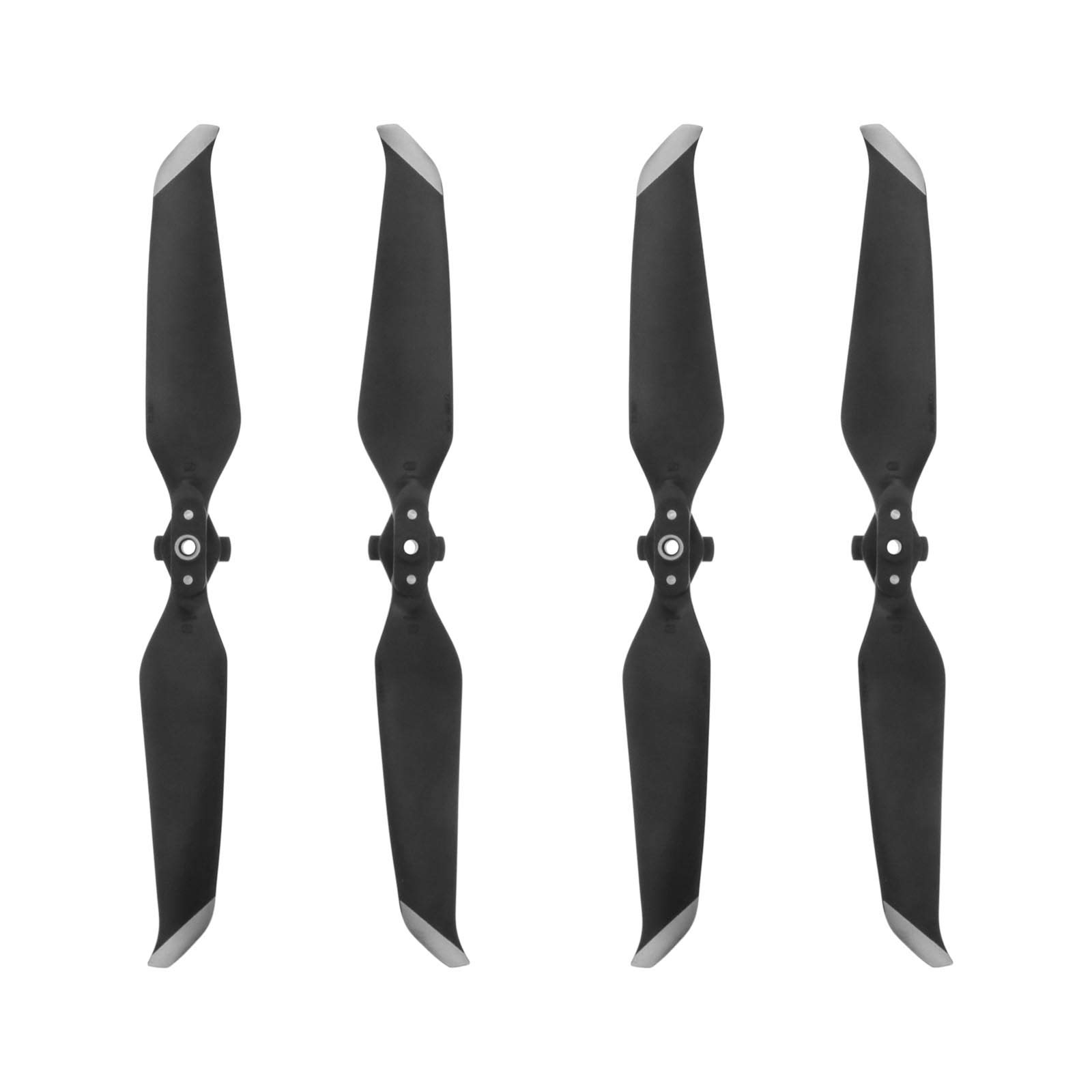EMSea 2 Pair Propeller Compatible with DJI Mavic AIR 2/2SDrone Tip Low-noise Quick Release - 7238F(Silver)
