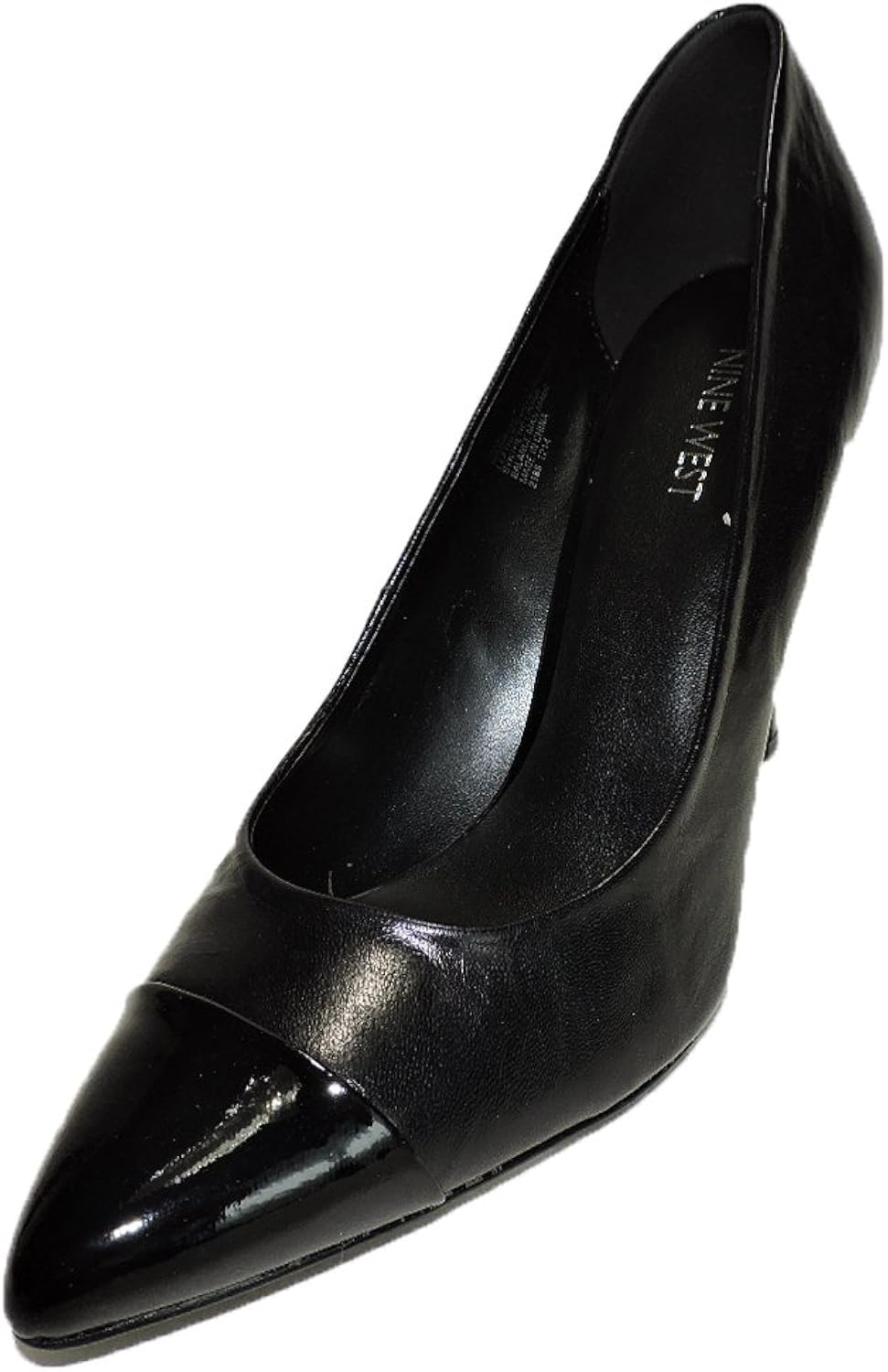 cap toe pumps nine west