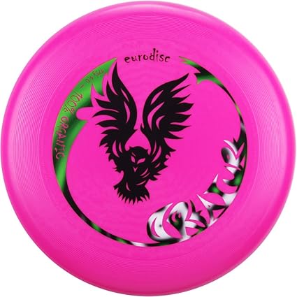 pink frisbee