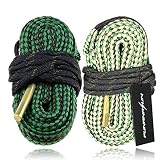 FUNANASUN 2-Pack Bore Cleaner Snake Rifle Shotgun Gun Cleaning Kit for .22.223 Cal, 5.56mm & .308.30, 30-06.300.303 Cal, 7.62mm