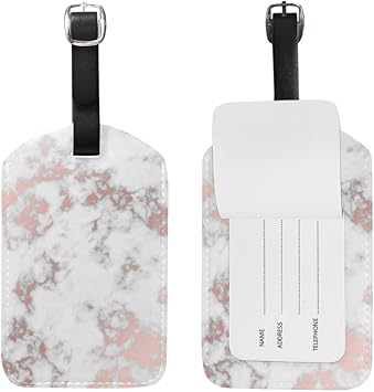 rose gold and marble suitcase