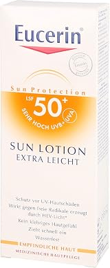 Eucerin Sensitive Protect Sun Lotion Extra Light LSF 50+ Facial Sunscreen 150ml view 4