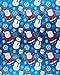 American Greetings Holiday Friends, Candy Cane Stripes, and Santa Christmas Foil Wrapping Paper, 3-Roll, 40