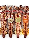 Popcornopolis Delicious Gluten Free 4-cone Variety 30 Oz Gift Bag (Pack of 1)
