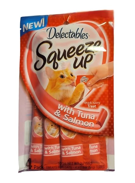 DELECTABLES™ SQUEEZE UP™ TUNA & SALMON – 4 COUNT