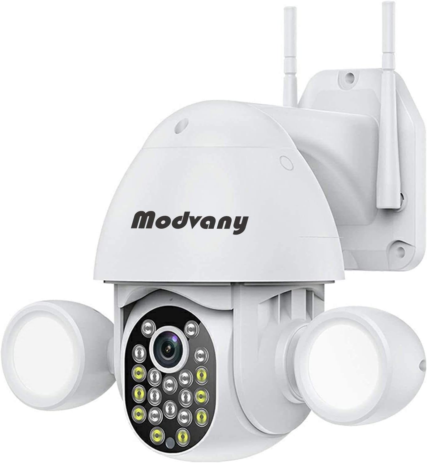 Floodlight Camera, HD Outdoor Security Camera, IP66 Waterproof, Auto Night Vision, Motion-Activated Lights and Camera, Compatible with Tuya & Smart Life, Outdoor Floodlight Lighting (3MP Camera) : Camera & Photo