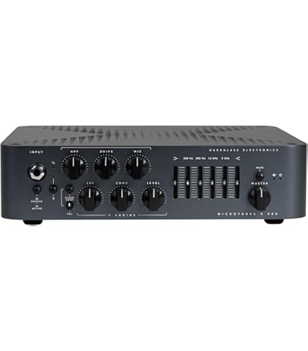 ベース Darkglass Electronics Microtubes 500 V2 Darkglass Microtubes 500v2 Bass Head Bass amp head