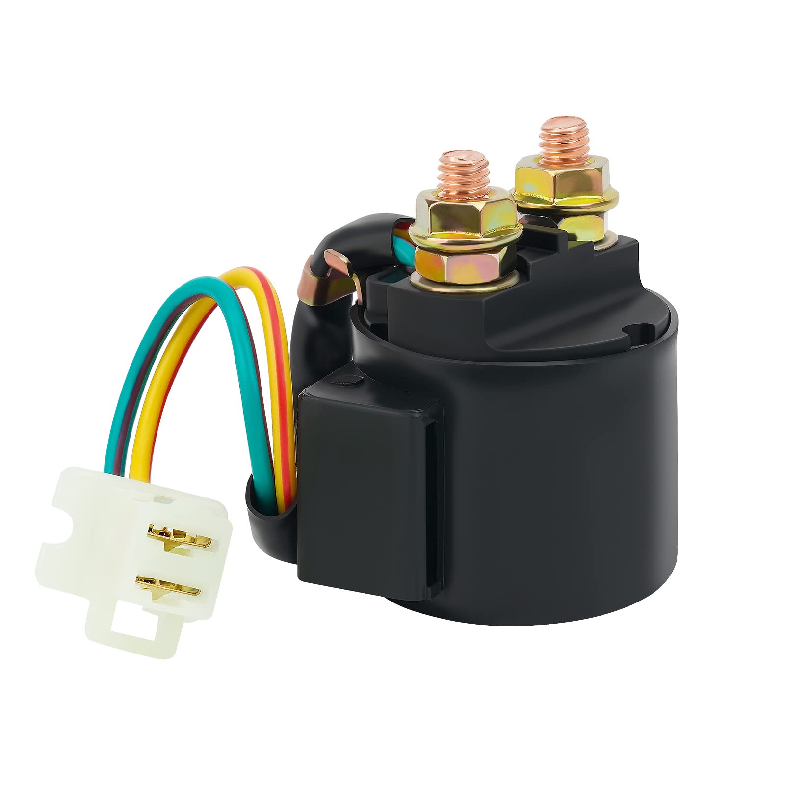 Photo 1 of AHL Starter Solenoid Relay for Yamaha Big Bear 350 YFM350 1987-1999, Breeze YFA125 1989-2004, Moto-4 YFM200 YFM225, Wolverine 350 YFM350 1996-2005 ATVs