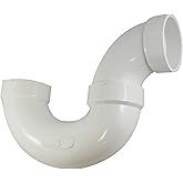 Canplas 193202 PVC DWV Trap SW HXH, 2-Inch, White