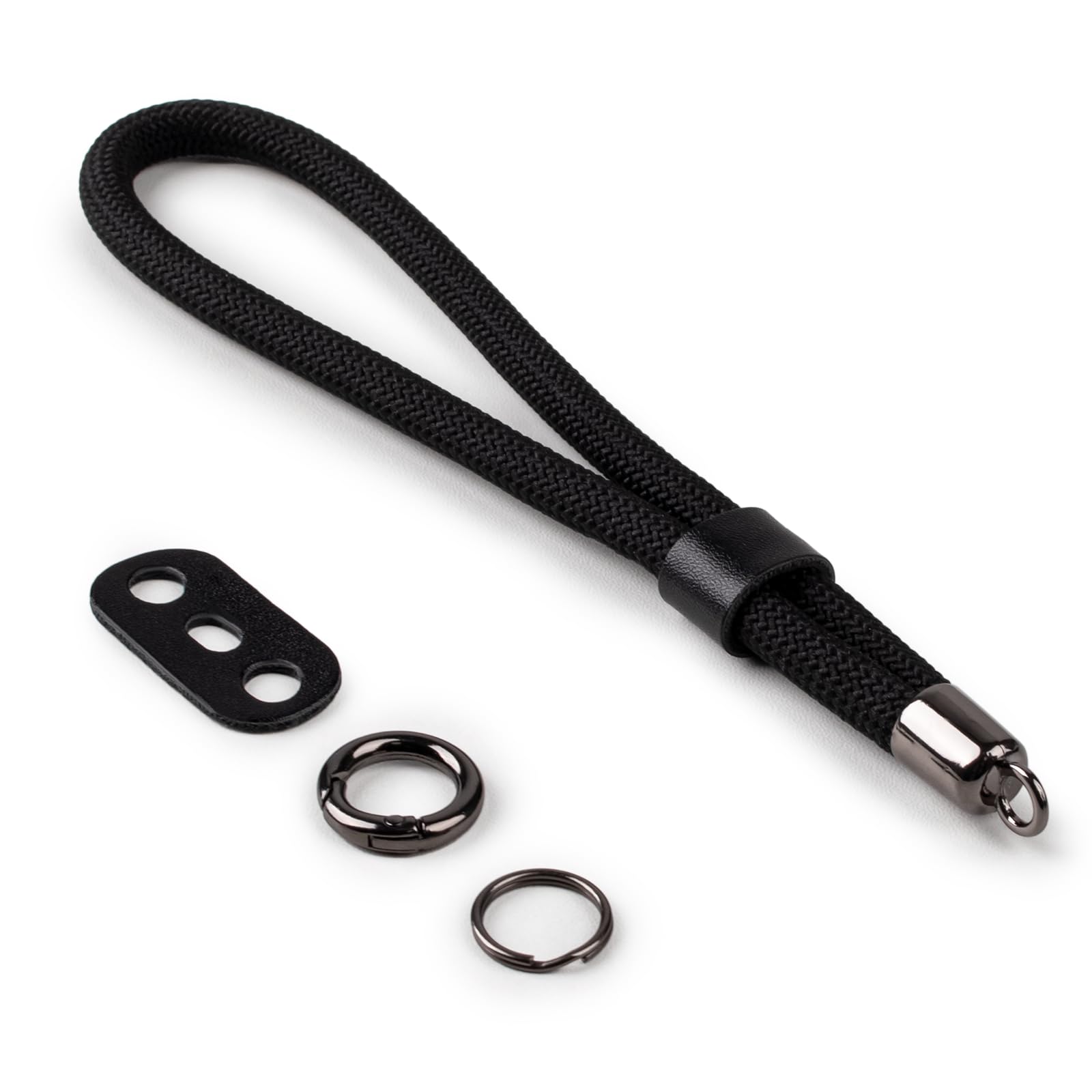 VOVMOEYA Camera Wrist Strap Rope,Camera Hand Strap Compatible with Fujifilm XT5 XH2S Nikon Z30 Z50 Canon EOS R6 R10 R50 Sony A6700 A6400 A6000 A7C II A7IV DSLR Camera - Black — image 1