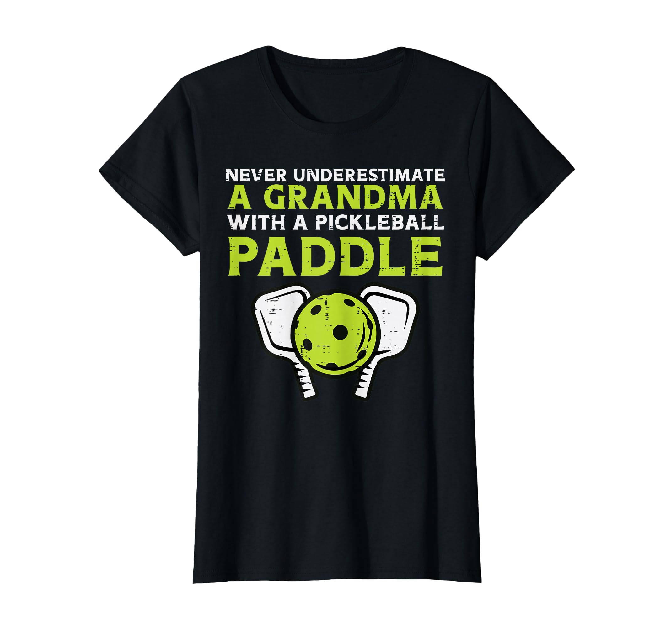 Photo 1 of *** different color*** see pic*** Never Underestimate Grandma With Pickleball Paddle Women T-Shirt