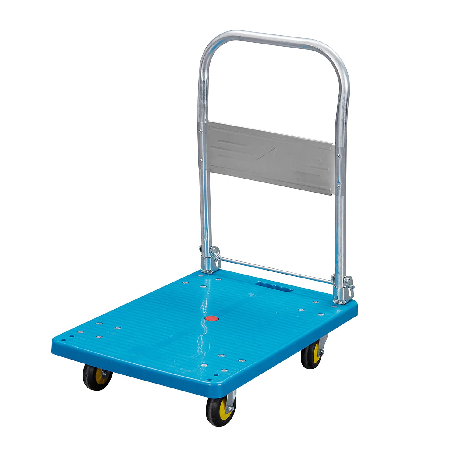 KATSU Tools Heavy Duty Light Weight Fold Platform Plastic Trolley Cart Warehouse 150KG Capacity