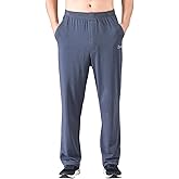 Zoulee Men's Summer Casual Zipper Fly Closure Jogger Sweatpants Quick-Drying Pants