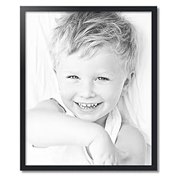 ArtToFrames 28x34 Inch Black Picture Frame, This