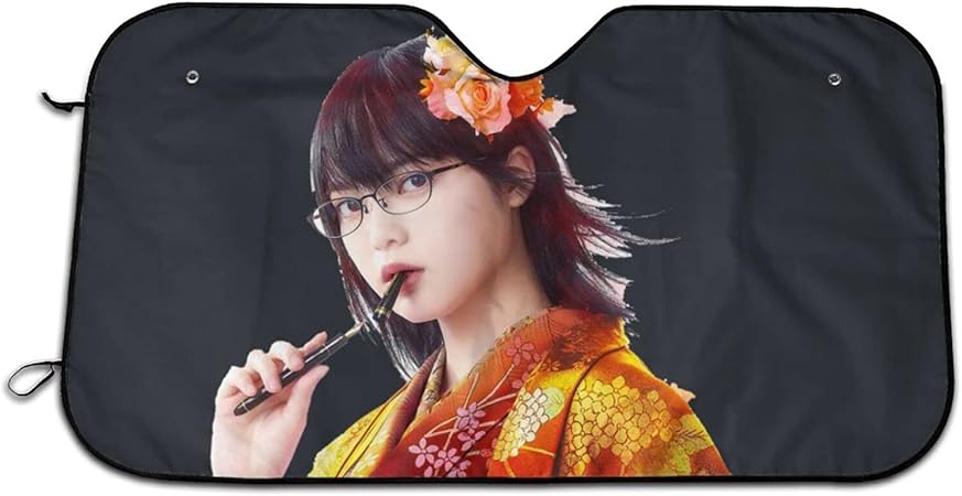 Amazon 平手友梨奈 2 車用サンシェード アンチuv 絶縁ロントフロントガラスサンバイザー カバーフォルクスワーゲンモデルに適しています 130 70cm 車 バイク 車 バイク