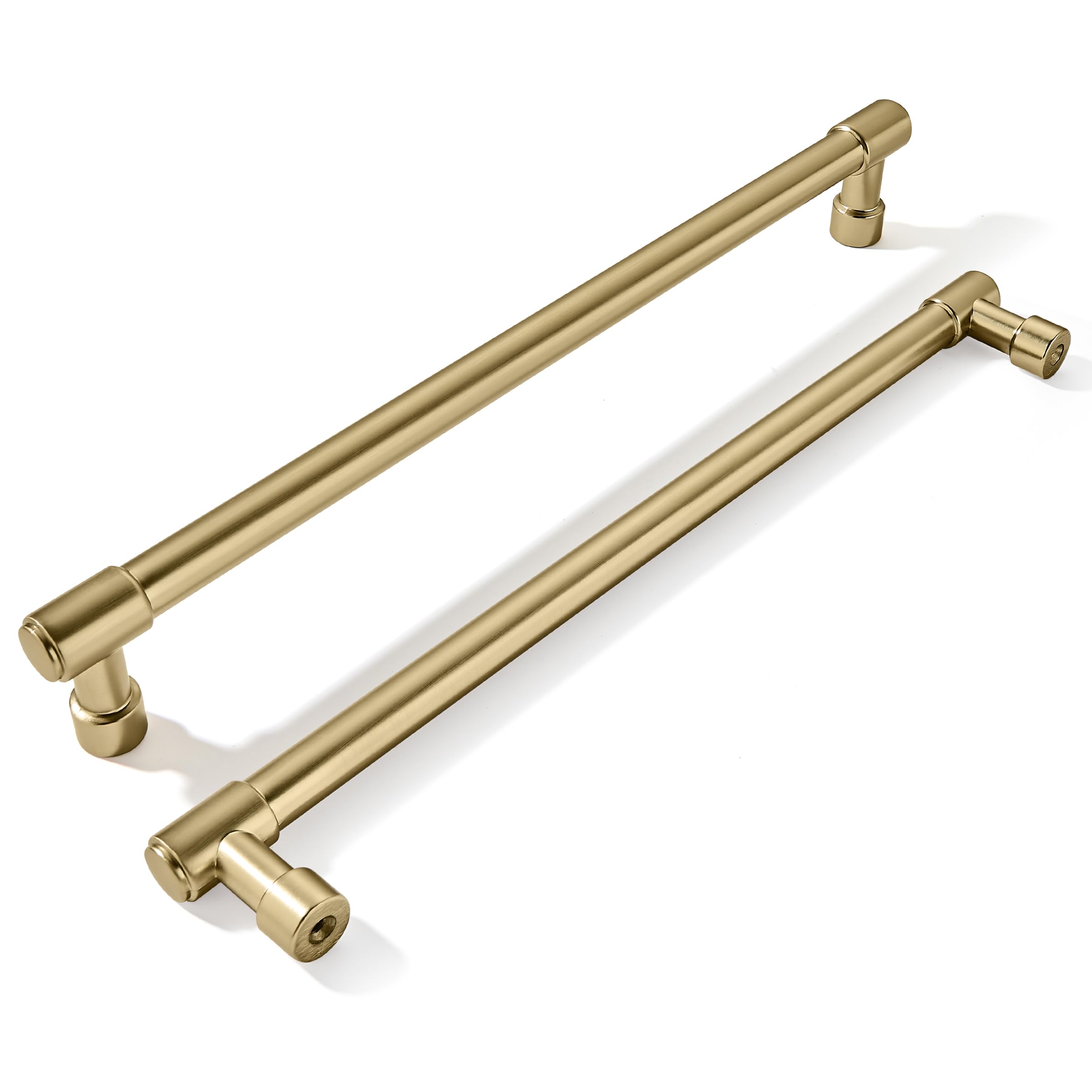 Photo 1 of khtumeware Appliance Pulls Champagne Bronze 18 Inch(457mm) Center to Center 1 Pack Heavy Duty Drawer Pulls Kitchen Cabinet Handle Cabinet Hardware