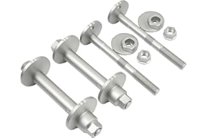 YIUIY 10.9 Grade Front Lower Control Arm Camber Bolts Kit (4Pcs) Compatible with Toyota 4Runner 2003-2016 FJ Cruiser 2007-2010 Tacoma 2005-2016 Replaces OEM#48409-60020 & 48190-60020