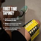 SPORTTAPE Kinesiology Tape 5cm x 5m Beige Water Resistant Hypoallergenic view 4