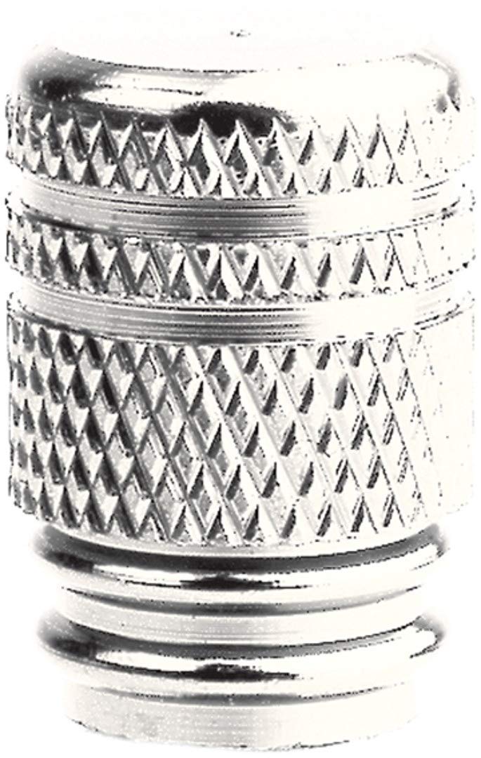 Oxford Valve Cap (Pack of 2) - Silver