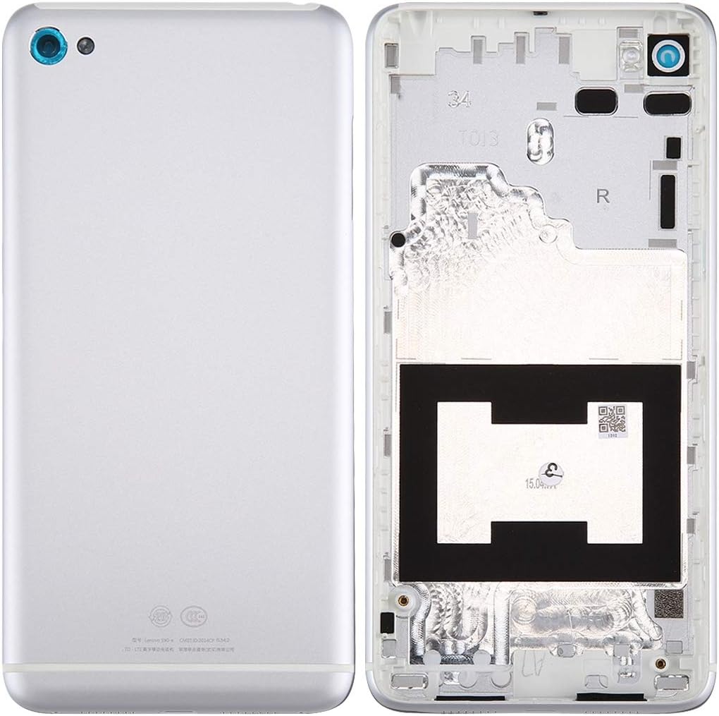 YUANSHIHUI Mobile Phone Accessories for Lenovo S90 Aluminum Alloy Battery Back Cover(Grey) (Color : Silver)
