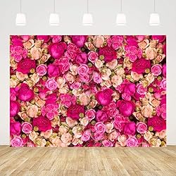 Ticuenicoa 9x6ft Pink Red Rose Flowers Photography