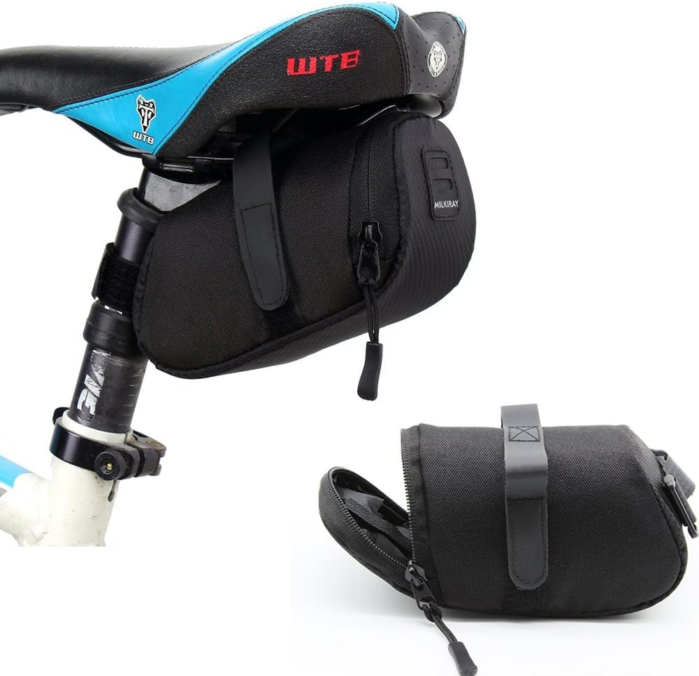 Bike Seat Bag Outdoor Cycling Bike Bicycle Saddle Bag Under Seat Packs Tail Pouch Saddlebag