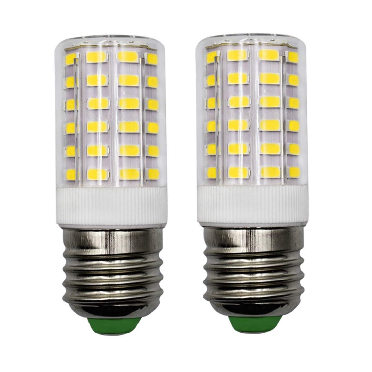 N / A E27 Edison Screw Light Bulb, 7W Equivalent to 60W-100W Halogen Bulb,Super Bright 950LM,Daylight/Cool White 6500K, 230 Volt for Home Lighting,Non-Dimmable,2 Pack.