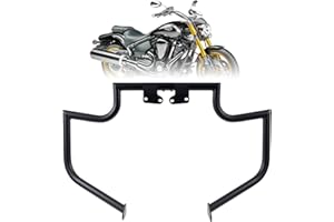 Kinglemc Crash Bar Engine Guard Highway Freeway Bar for Yamaha XV 1600 1700 XV1600 XV1700 RoadStar Wild Star Midnight Silvera
