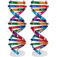 Housoutil 2PCS DNA Models Double Helix Science Teaching Kit - Educational DIY Gene Model for Kids, Ideal for Home Learning and Early Education