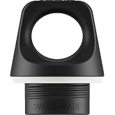Sigg Screw Top Black Screw Cap (One Size), Spare Cap Water Bottle with Narrow Opening or WMB Adapter, Leak-Proof Water Bottle Lid