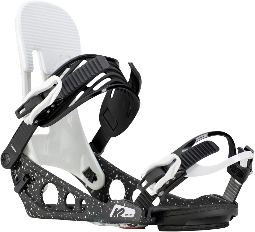 2019 K2 Lineup Mens White/Black Medium Snowboard Bindings, Bindings Amazon Canada