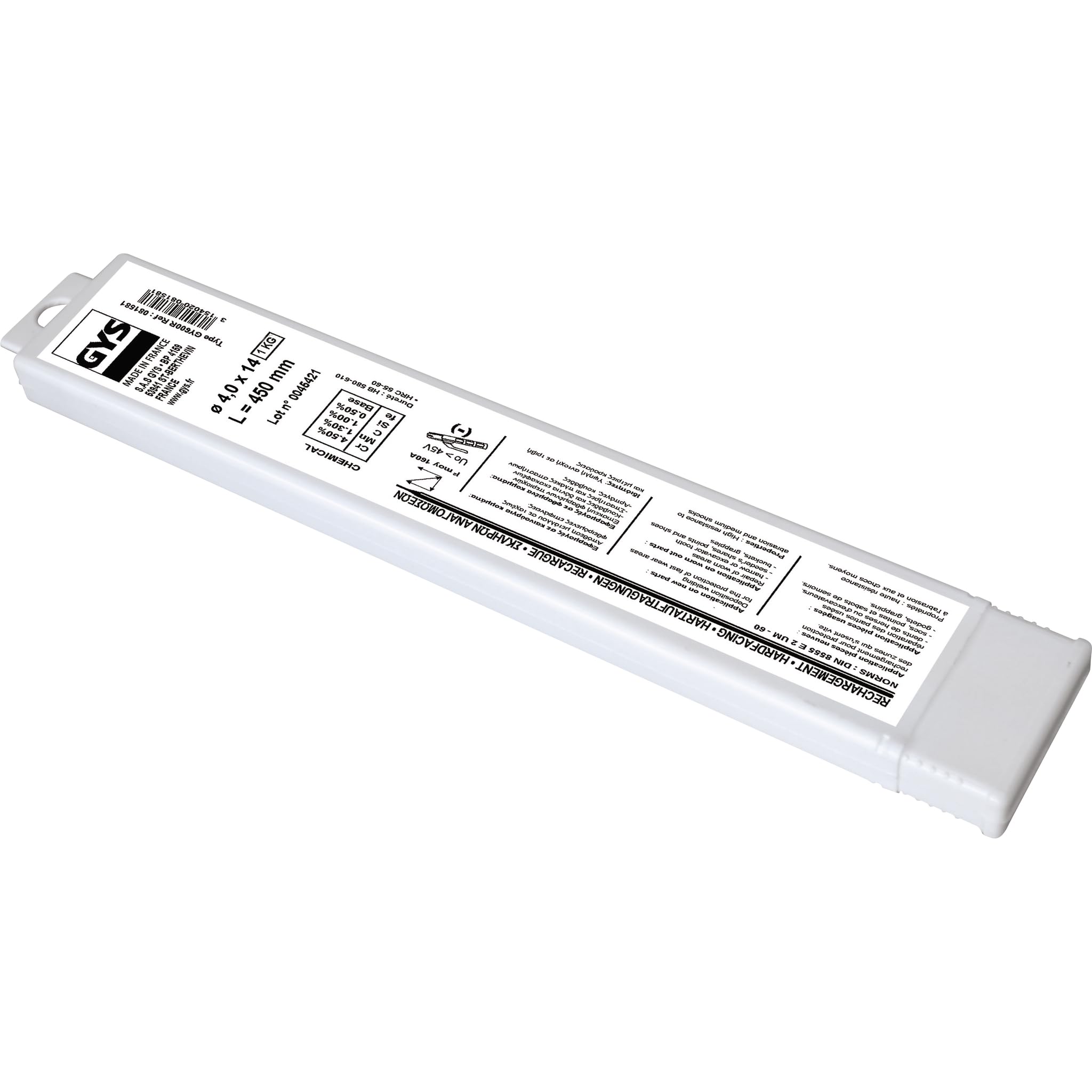 GYS - 081581 - GYS Hardfacing Welding Electrode - Ø4.0 (14 pack)