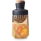Rabbit Liquor Infusing Decanter | 20 oz Alcohol and Spirits Infuser Kit with Integrated Filter Basket | Perfect for Custom Cocktails and Gifts