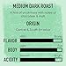 Amazon Brand - Happy Belly House Blend Organic Fairtrade Coffee, Medium Dark Roast, Whole Bean, 12 ounce