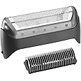 MAWAER New 10B Replacement Foil & Cutter Set fit for BRAU* 10B,20B,1000,2000 Series Shaver Head Set Replacement Parts Compatible with 180 190 1735 1775 5728 5729 170S