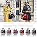 ACLULION Handbags for Women Large Shoulder Tote Purse Top Handle Satchel PU Leather Pocketbooks