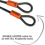 Kryptonite KryptoFlex Security Cable 2.6ft 4ft 7ft 30ft 5mm-10mm view 3
