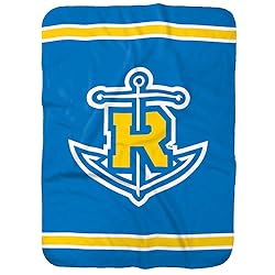 Rollins College Primary Logo Stripes Sherpa